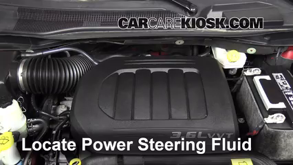 2013 Chrysler Town and Country Touring 3.6L V6 FlexFuel Power Steering Fluid Fix Leaks